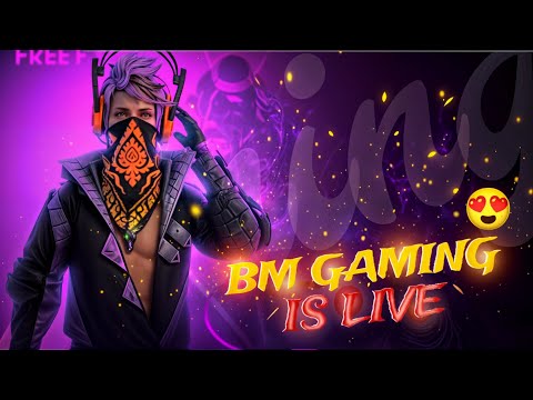 BM Gaming is Live Playing With Phone After 1 Year - Garena Free Fire Live 😱#freefire