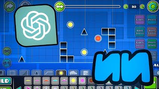 Исскуственный Интеллект СТРОИТ УРОВЕНЬ в Geometry Dash!