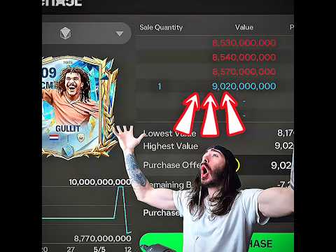 GULLIT 109 ☠️🔥 #eafc24 #fifa #fifamobile #fifa23 #eafc #shortsvideo #shorts