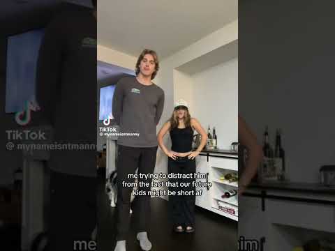 Short and tall duo #tiktok #couple #relatable #bf #gf #girls
