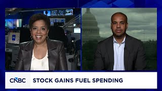 YouTube video thumbnail: More Americans are Tapping Investments to Fuel Spending