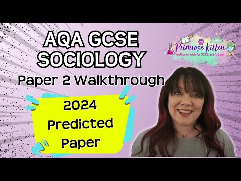 AQA | GCSE | Sociology | Paper 2 | 2024 Predicted Paper