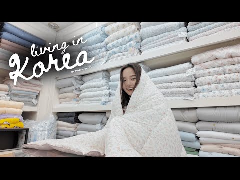 Living in Korea | Going to the local market and my mom visits for the first time!