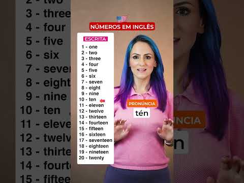 Pronúncia Dos Números em Inglês | Teacher Elza