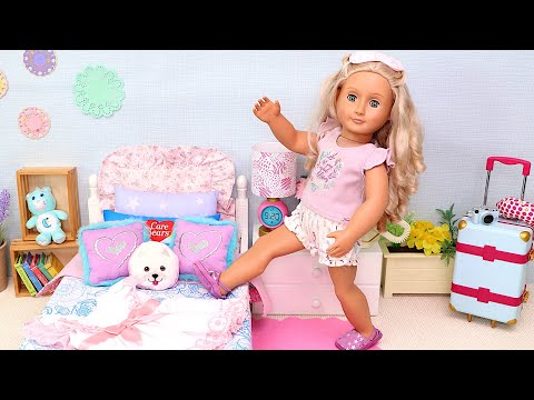 Doll new bedroom! 25 min Play Toys creative ideas