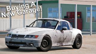 Buying A New Garage in BeamNG RLS Career!