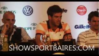 Del Potro y la pregunta que no quería responder sobre la Copa Davis HD