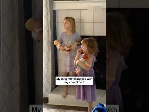 Little girls are quite sober๐#funny #children #girl #smart #parents