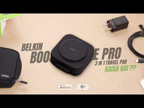 Belkin BoostCharge Pro 3-in-1 Magnetic Charging Travel Pad Unboxing & Review | MagSafe Charger🔥