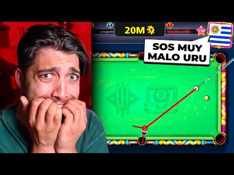 Me enfrento al mejor jugador de 8 ball pool (en mi país)