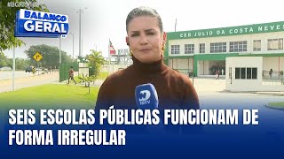 Escolas públicas da região operam sem condições adequadas