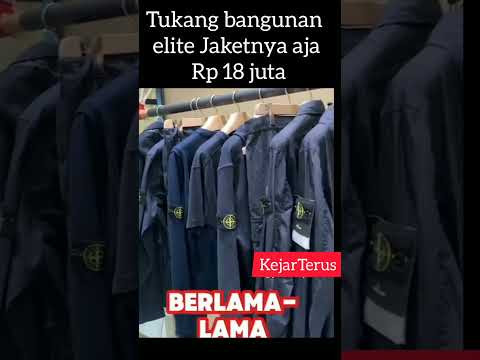 pegi cianjur pake jaket Rp 18,000,000 kuli bangunan elite.