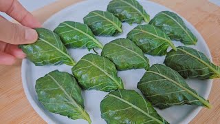깻잎은 무조건 이렇게 해보세요!! 주먹밥처럼 먹으니 든든하고 속도 편안합니다 (ft.깻잎쌈밥, 참치쌈장 만들기)
