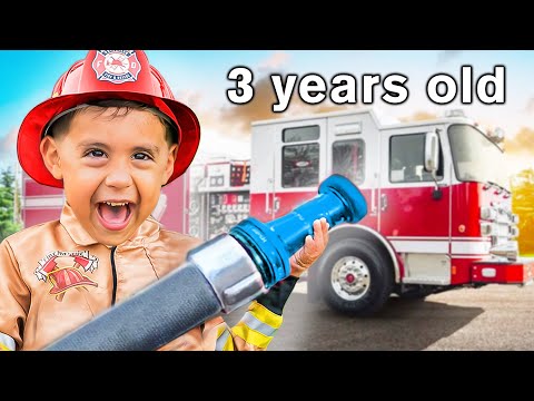 Transforming our Son into a Real FIREFIGHTER!