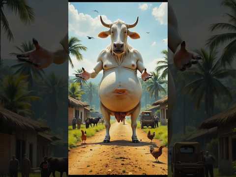 The Pregnant White Cow's Rescue:A Heartwarming Journey 4 #humanity #animal #cow #pets #rescueanimals