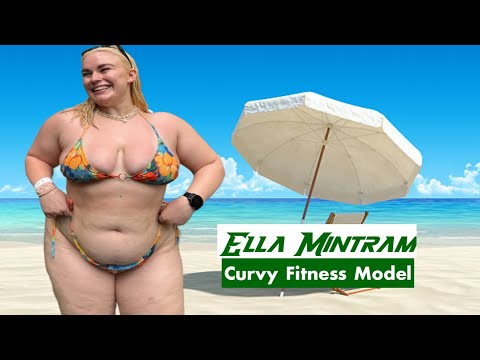 Ella Mintram Curvy Fitness Model✅Biography Wiki | Plus Size Model | Brand Ambassador, Height, Weight