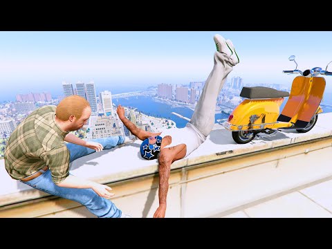 GTA 5 Funny Moments In Liberty City (Euphoria Ragdolls)