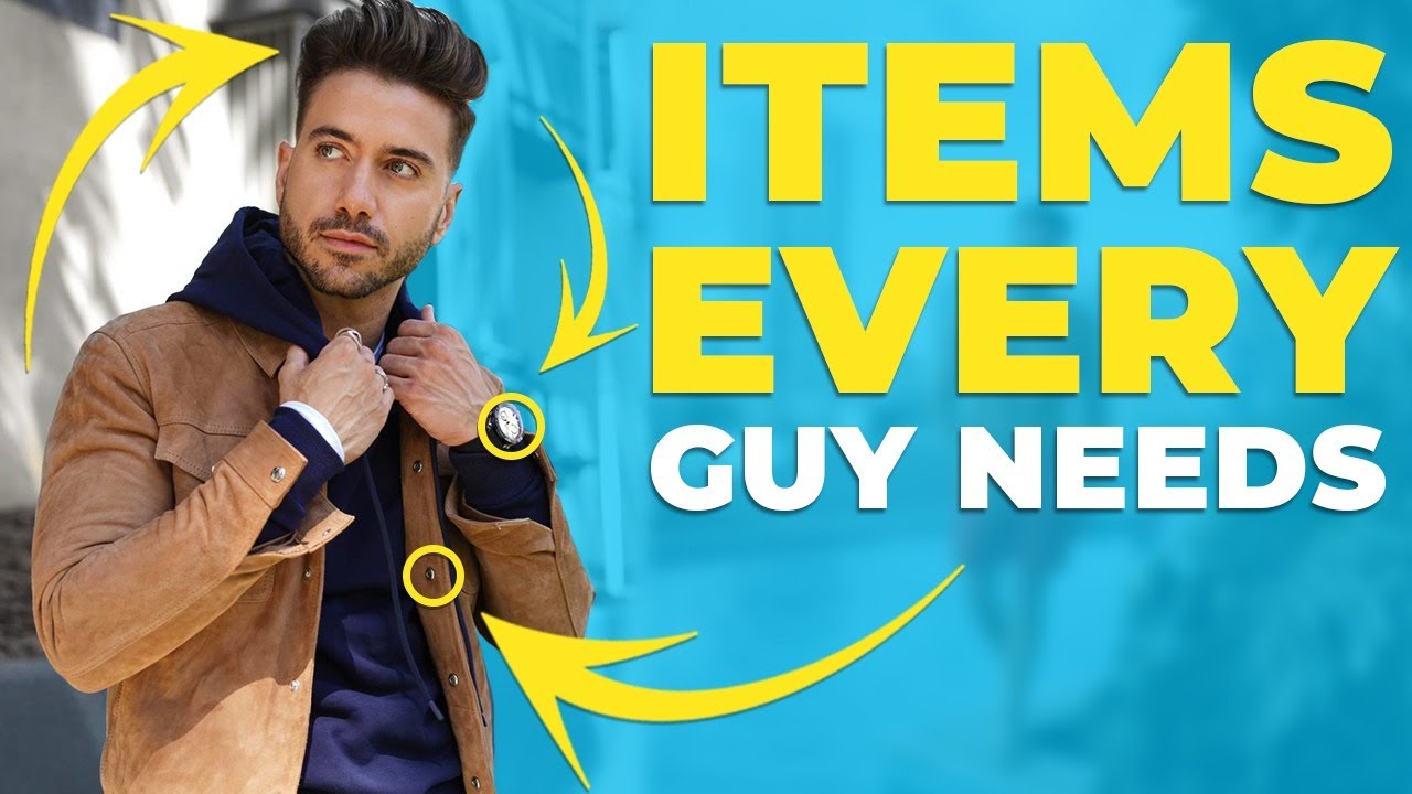 7 Stylish Things Every Man Needs in His Closet - Alex Costa