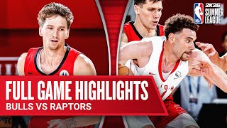 BULLS vs RAPTORS | NBA SUMMER LEAGUE | FULL GAME HIGHLIGHTS | July 11, 2025