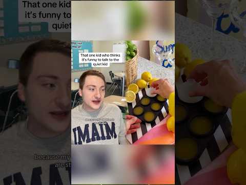 That one kid who thinks it’s funny to talk to the quiet kid #pov #nostalgia #middleschool #fypツ