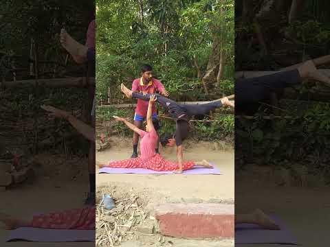 SAYAN YOGA 🙏♥️#yoga #practice #flexibility #songs #shorts #reels ✨