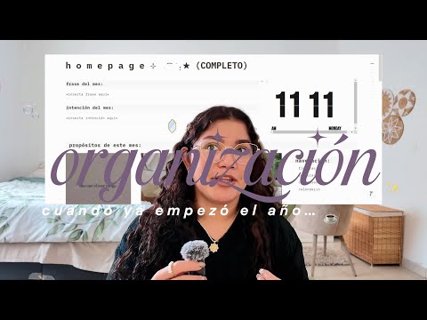 organización + planeación para 2025: guía – idiomas y plantilla de notion