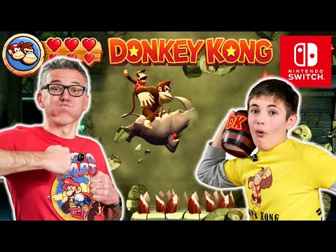 DONKEY KONG COUNTRY RETURNS HD: Gameplay nella Giungla