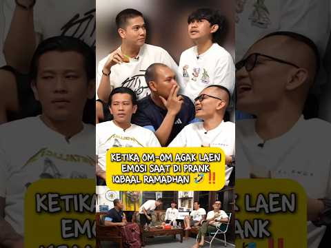 IQBAL RAMADHAN PRANK AGAK LAEN, OKI RENGGA SAMPAI EMOSI🤣‼️