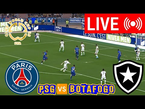 AO VIVO: PSG x Botafogo |  Transmissão completa da partida ao vivo da