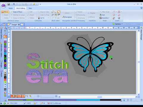 stitch era universal how to make an embroidery file