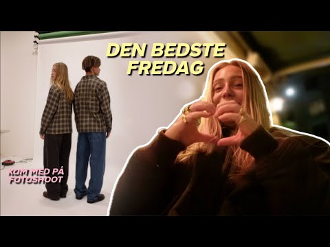 KOM MED BAG OM PÅ FOTOSHOOT, OG HYGGER MED MIN VENINDE *vlog*