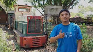 LOKOMOTIF RUSTON INGGRIS TAHUN 1950 MASIH BERTAHAN HIDUP WALAUPUN SEKARAT !