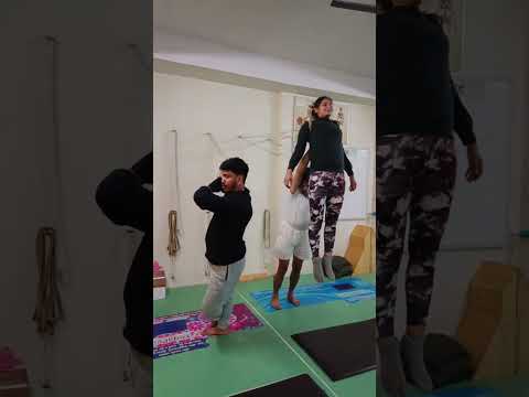 Back pain relief and spine strengthening with yoga Therapy ! Dhakaram Yogacharya