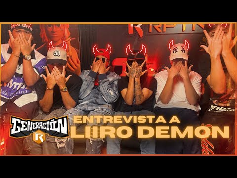 UN DEMONIO SE APODERÓ DEL PODCAST (ENTREVISTA A LIIRO DEMON) | GENERACIÓN R PODCAST