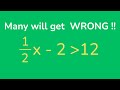 Understanding Inequalities with Negative Variables and Fractions