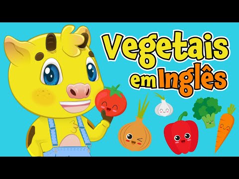 VEGETAIS EM INGLÊS | AULA DE INGLÊS INFANTIL | AMIGO MUMU INGLÊS