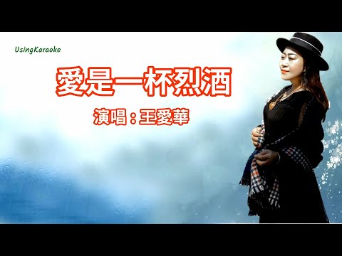 愛是一杯烈酒-王愛華-伴奏 KARAOKE