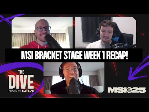 MSI Bracket Stage has been Wild! | The Dive Driven by Kia