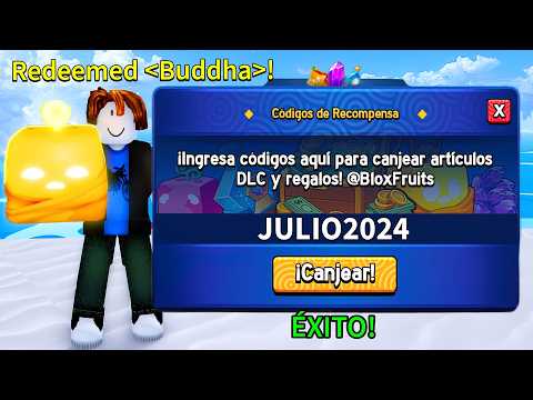 🤑 34 CÓDIGOS DE BLOX FRUITS CODES ROBLOX *JULIO 2024*