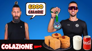 Provo la DIETA di un IRONMAN (200 KM di NUOTO BICI e CORSA) - Triathlon