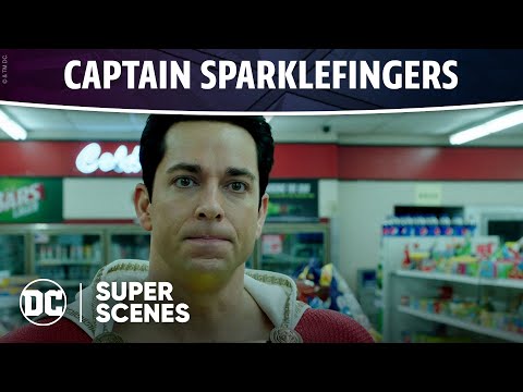 DC Super Scenes: Captain Sparklefingers