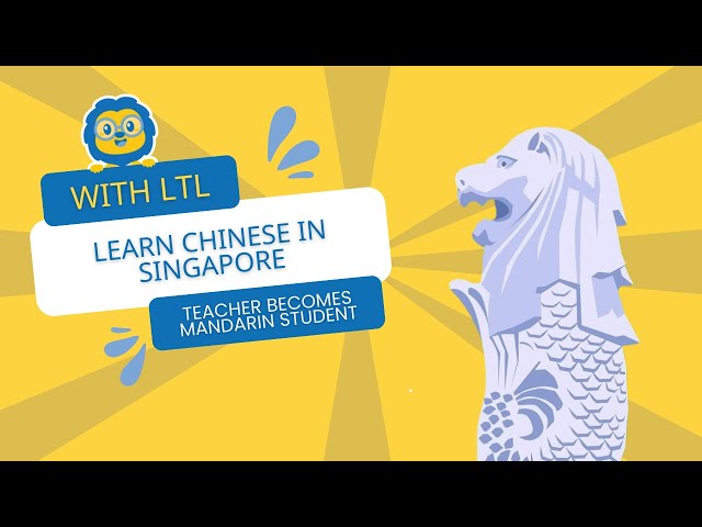 Learn Chinese in Singapore || French/Spanish Teacher Becomes Mandarin Student 😅