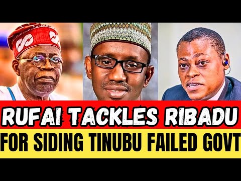 TENSION AS Rufai ATT@CKS Nuhu Ribadu: SAYS Tinubu Government Failed Nigerians