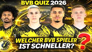 BVB Quiz | Welcher Spieler ist schneller? ⚽ Fußball Quiz 2026