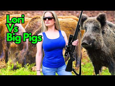 QUEEN OF HOG HUNTING! Popping Off Pigs