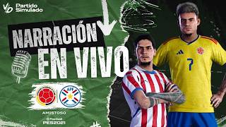 ✅COLOMBIA VS PARAGUAY PARTIDO SIMULADO PES 2026 / AMISTOSO
