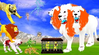 Top 03 Lion Amazing Hindi Moral Stories Collection Sher Ki Kahani - Hindi Kahaniya - Fairy Tales.