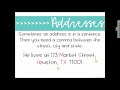 Understanding Address Formatting
