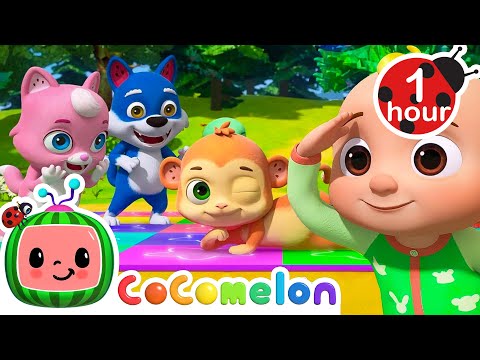 JJ’s Animal Dance Party Begins! 🎶🕺🐾 | COCOMELON ANIMALS 🍉 | Old MacDonald's Farm