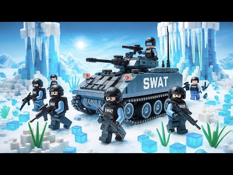LEGO SWAT: Tank in Arctic Battle